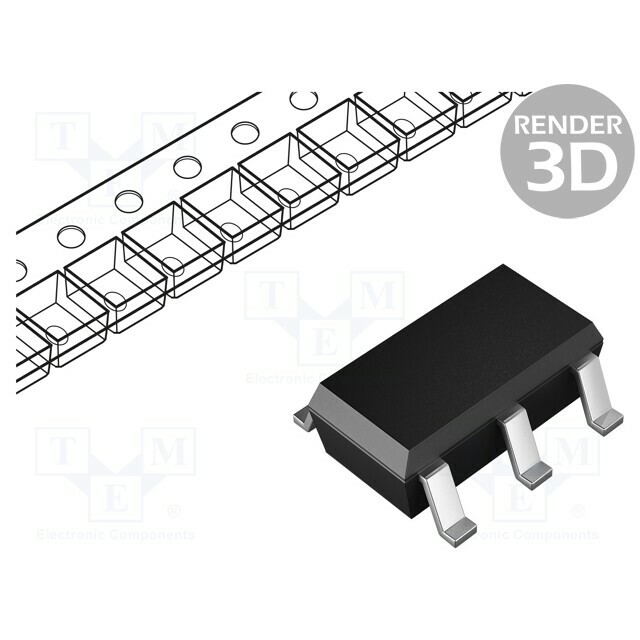 TEXAS INSTRUMENTS PMIC; DC/DC converter; Uin: