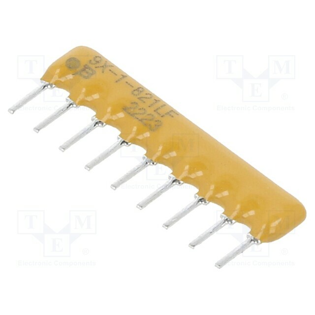 BOURNS Resistor network: X; 820Ω; ±2%