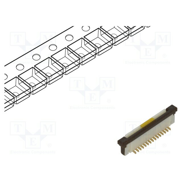 GCT Connector: FFC/FPC; SMT; 125V; 1A