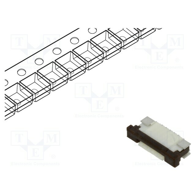 GCT Connector: FFC/FPC; SMT; 50V; 0