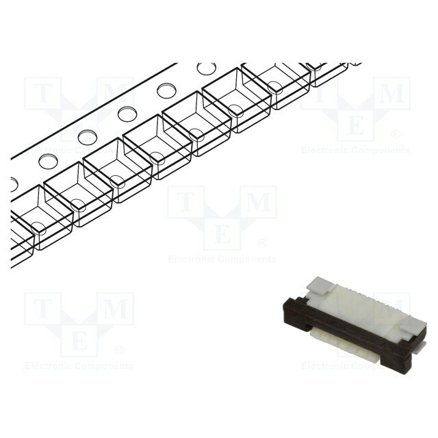 GCT Connector: FFC/FPC; SMT; 50V; 0