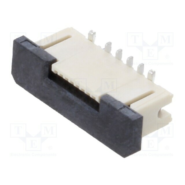 GCT Connector: FFC/FPC; tinned; SMT; 0