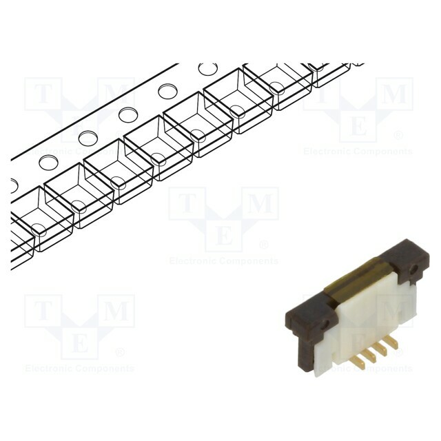 GCT Connector: FFC/FPC; SMT; 125V; 1A