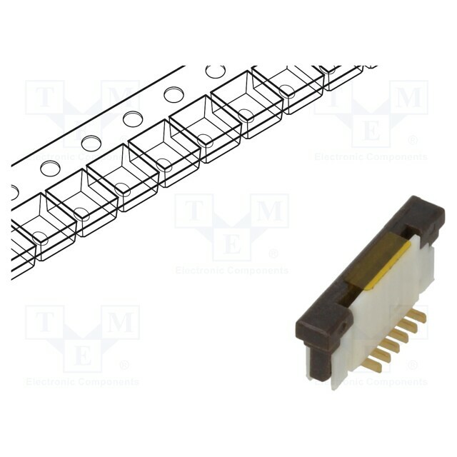 GCT Connector: FFC/FPC; SMT; 125V; 1A
