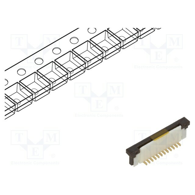 GCT Connector: FFC/FPC; SMT; 125V; 1A
