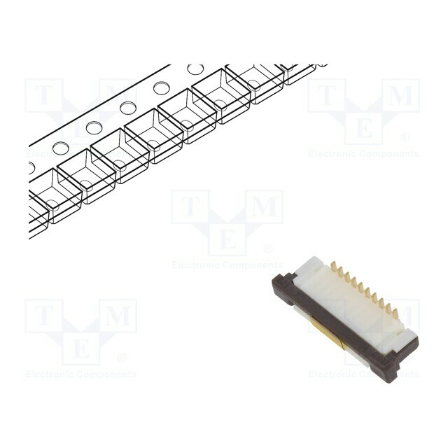 GCT Connector: FFC/FPC; SMT; 125V; 1A