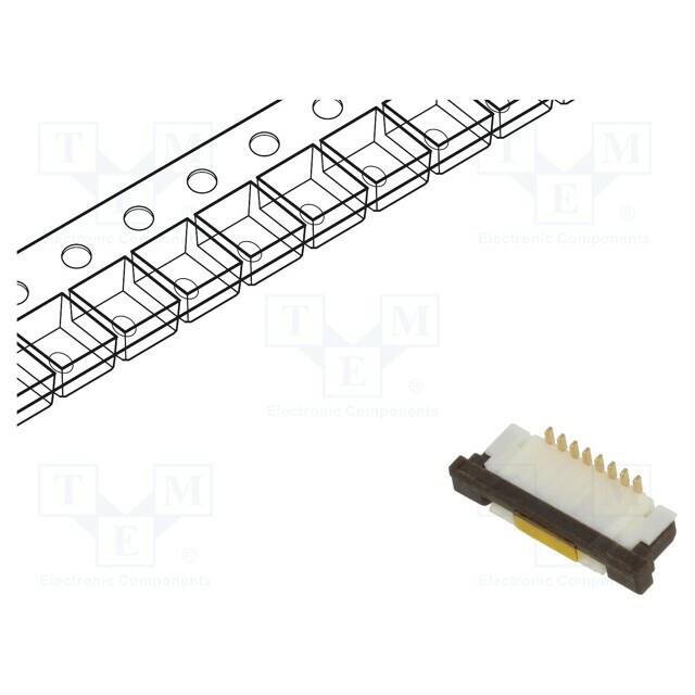 GCT Connector: FFC/FPC; SMT; 125V; 1A
