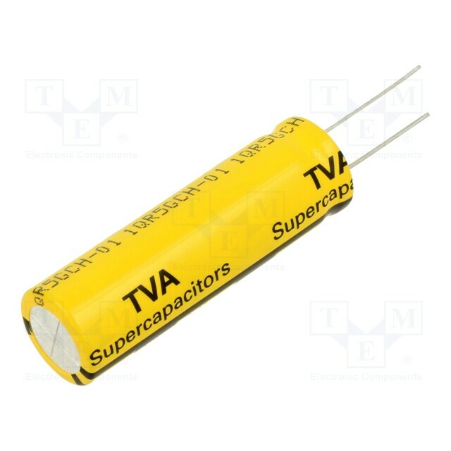 EATON ELECTRONICS Supercapacitor; THT; 100F; 3VDC