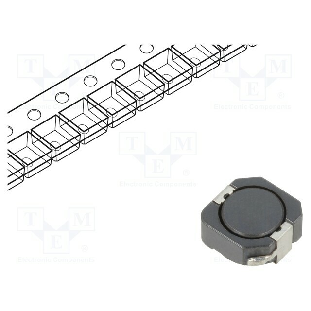 EATON ELECTRONICS Inductor: wire; SMD; 1mH