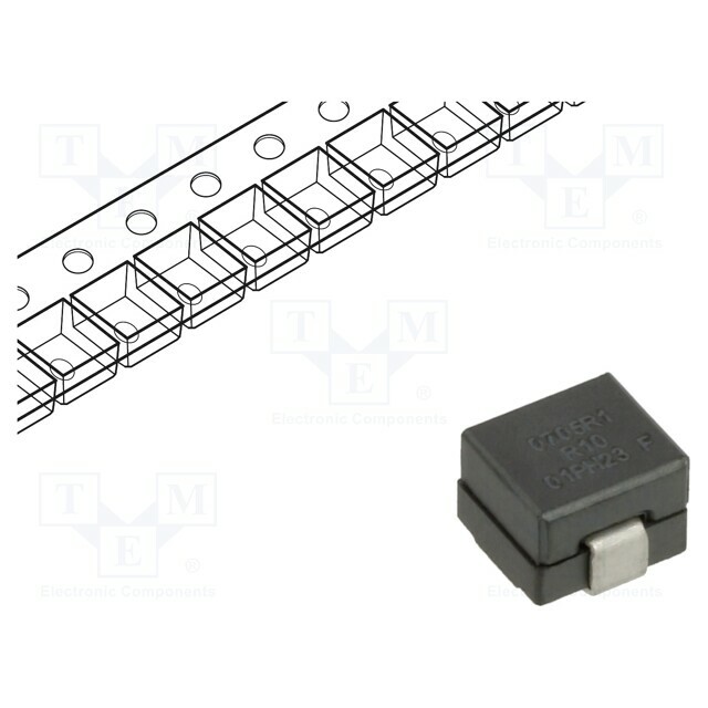 EATON ELECTRONICS Inductor: wire; SMD; 105nH