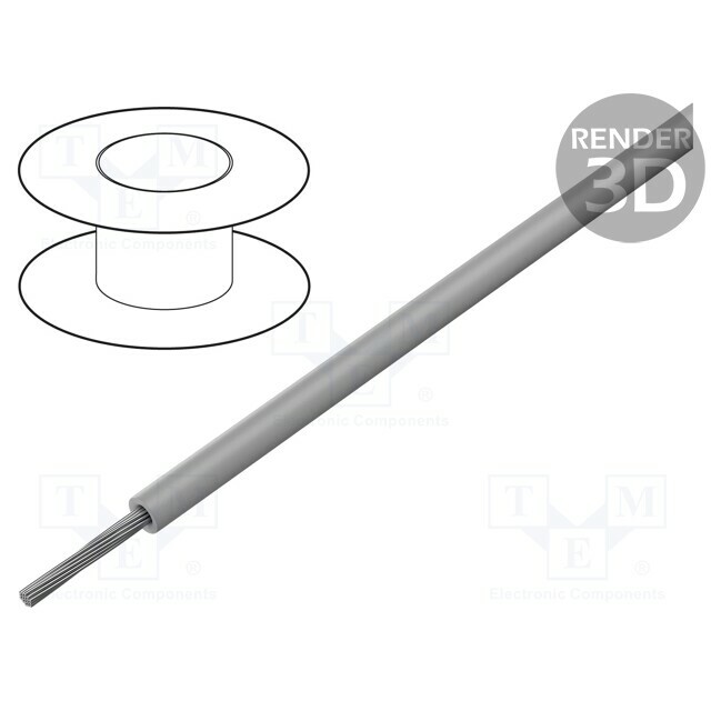 BELDEN Wire; stranded; Cu; 22AWG; TFE