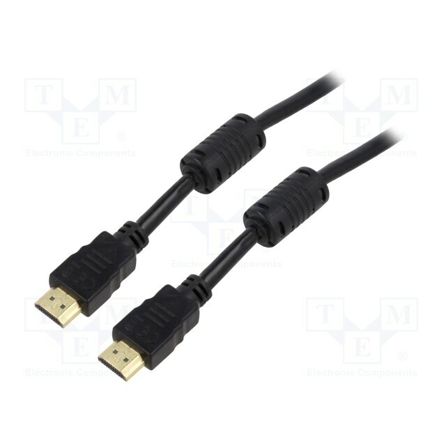 Cable; HDMI plug,both sides; HDMI