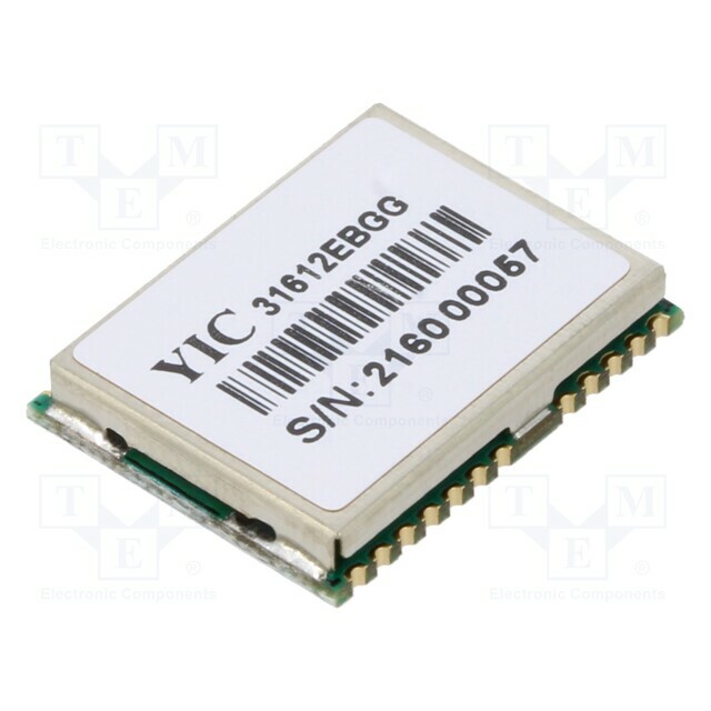 Module: GPS/BEIDOU/GALILEO/QZSS; ±2.5m; GPS; -165dBm