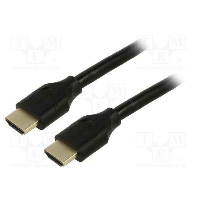 Cable; HDMI plug,both sides; PVC
