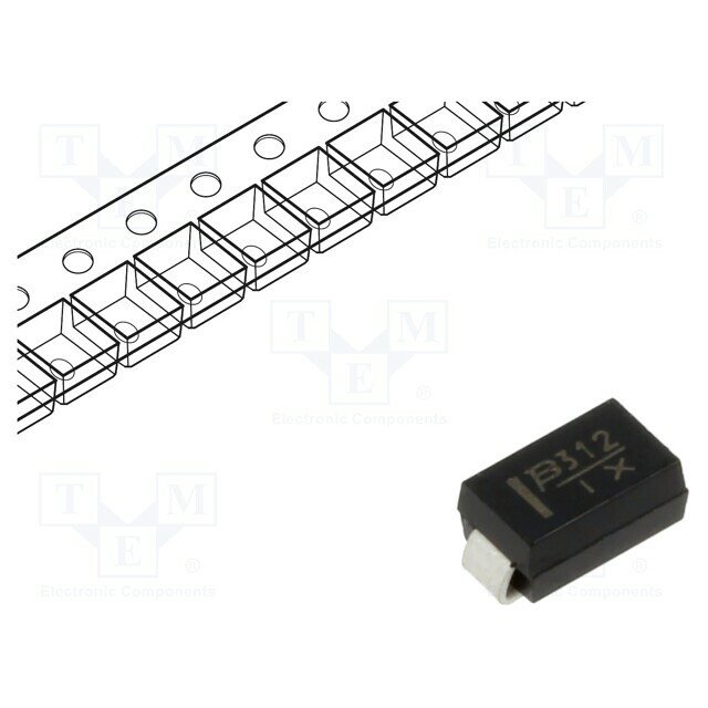 BOURNS Diode: TVS; 0.4kW; 24