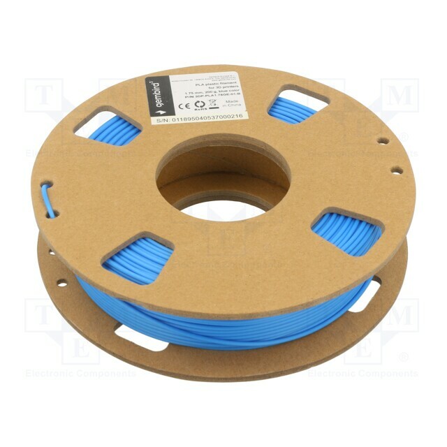 GEMBIRD Filament: PLA; 1.75mm; blue