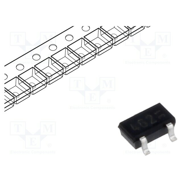 INFINEON TECHNOLOGIES Sensor: Hall; latch; SC59