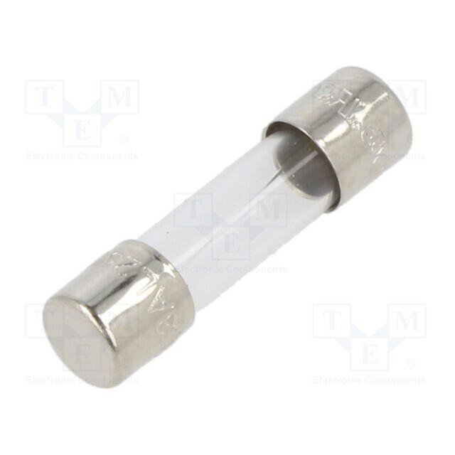 EATON/Bussmann Fuse: fuse; cylindrical,glass; 6