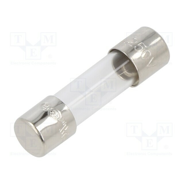 EATON/Bussmann Fuse: fuse; 5x20mm; cylindrical,glass