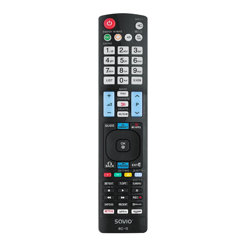 Savio RC-11 LG Universāls TV Pults