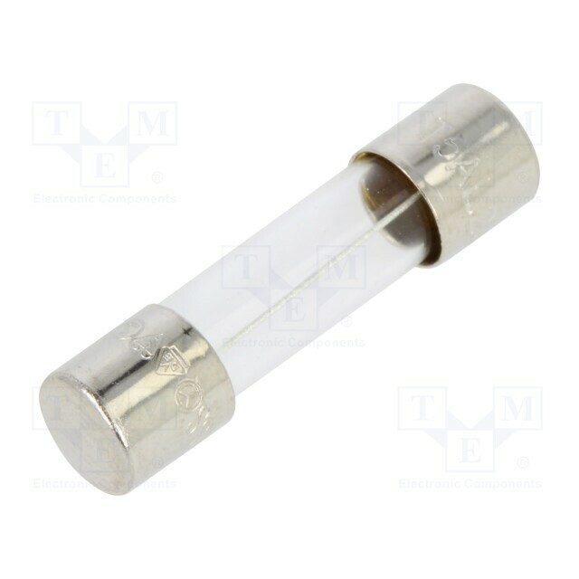 EATON/Bussmann Fuse: fuse; 5x20mm; cylindrical,glass