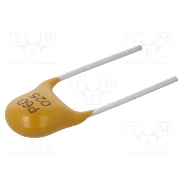 EATON/Bussmann Fuse: PTC polymer; THT; 250mA