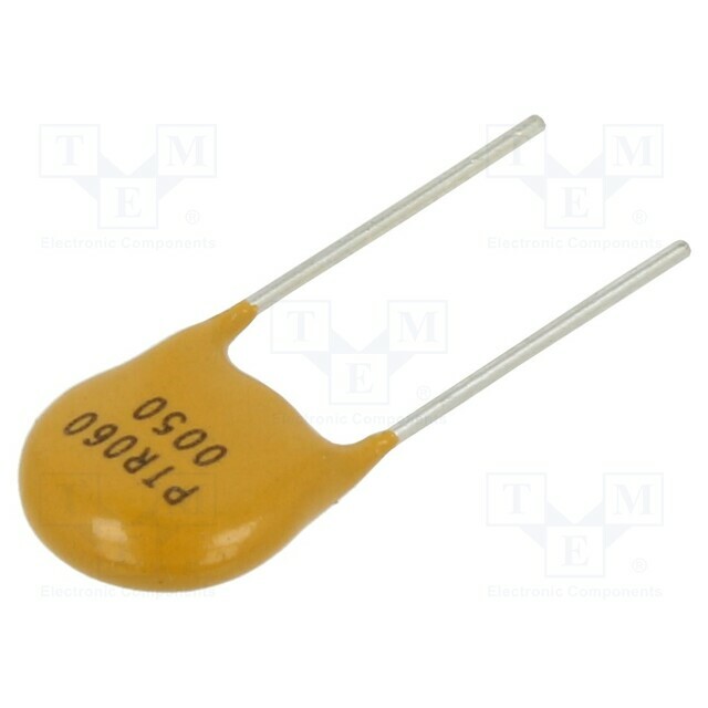 EATON/Bussmann Fuse: PTC polymer; THT; 500mA