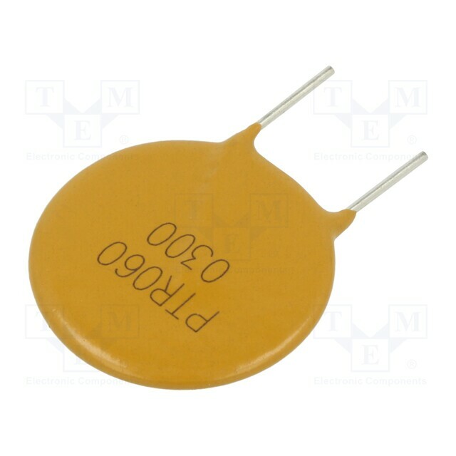 EATON/Bussmann Fuse: PTC polymer; THT; 3A