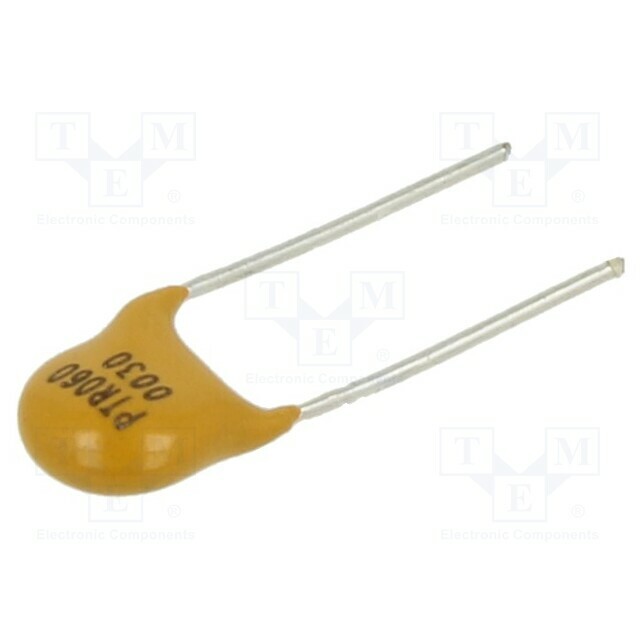 EATON/Bussmann Fuse: PTC polymer; THT; 300mA