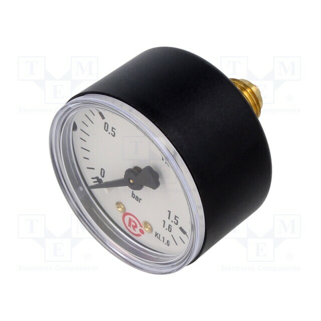 PNEUMAT Manometer; 0÷1.6bar; rear connection