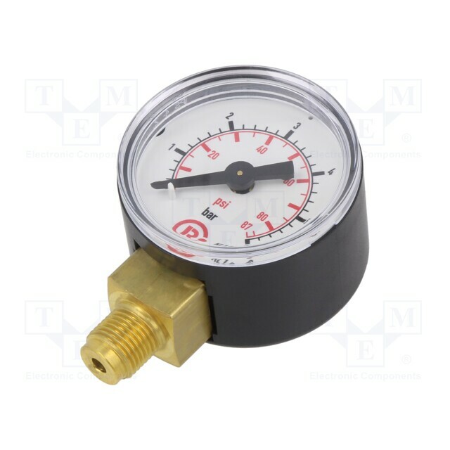 PNEUMAT Manometer; 0÷6bar; bottom connection; Thread: