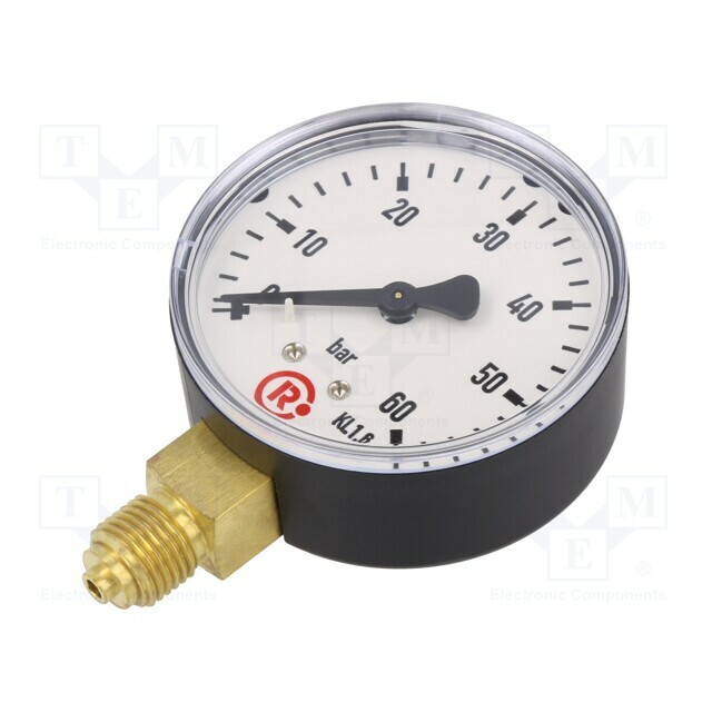 PNEUMAT Manometer; 0÷60bar; bottom connection; Thread: