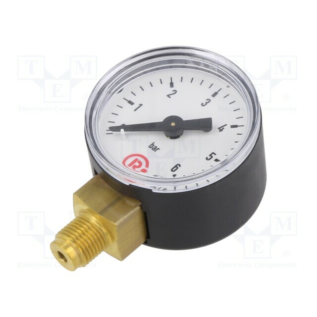 PNEUMAT Manometer; 0÷6bar; bottom connection; Thread: