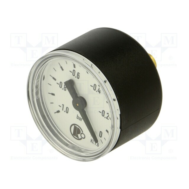 PNEUMAT Vacuum gauge; -1÷0bar; rear connection