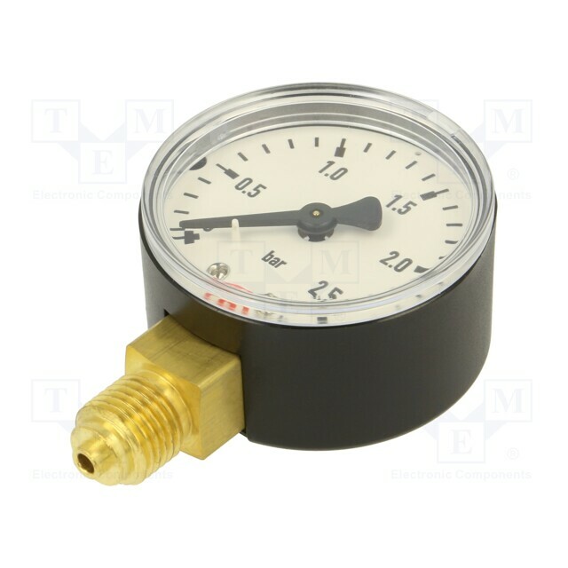 PNEUMAT Manometer; 0÷2.5bar; bottom connection