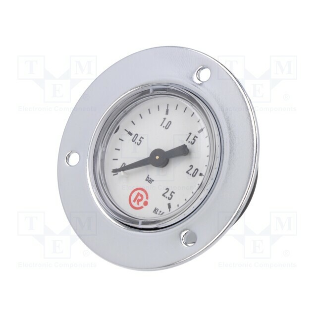 PNEUMAT Manometer; 0÷2.5bar; rear connection