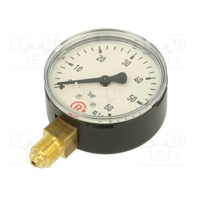 PNEUMAT Manometer; 0÷60bar; bottom connection; Thread:
