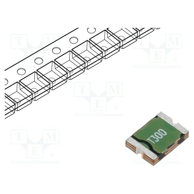 EATON/Bussmann Fuse: PTC polymer; SMD; 3A