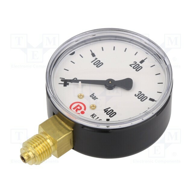 PNEUMAT Manometer; 0÷400bar; bottom connection; Thread: