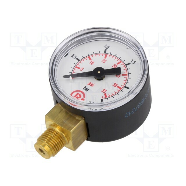 PNEUMAT Manometer; 0÷2.5bar; bottom connection