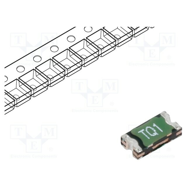 EATON/Bussmann Fuse: PTC polymer; SMD; 500mA