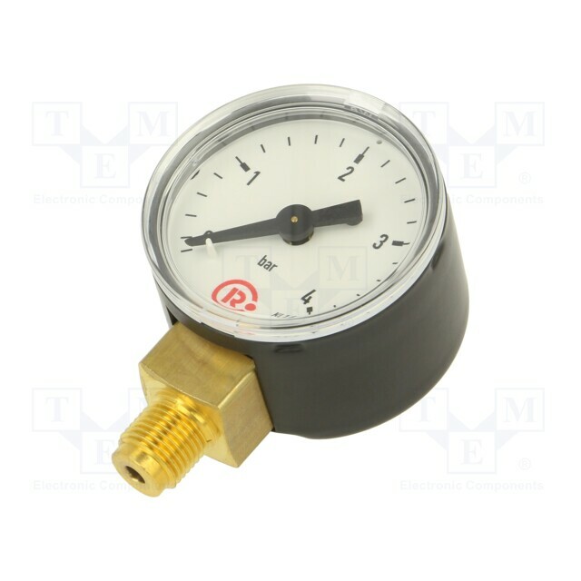 PNEUMAT Manometer; 0÷4bar; bottom connection; Thread: