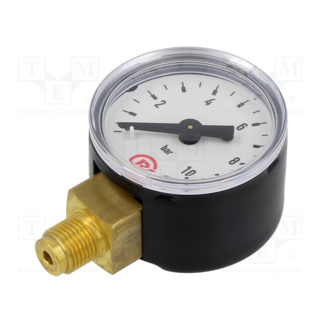 PNEUMAT Manometer; 0÷10bar; bottom connection; Thread:
