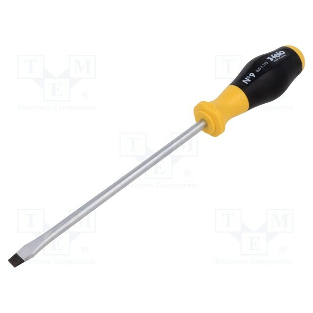 FELO Screwdriver: standard; slot; 8x1.2mm