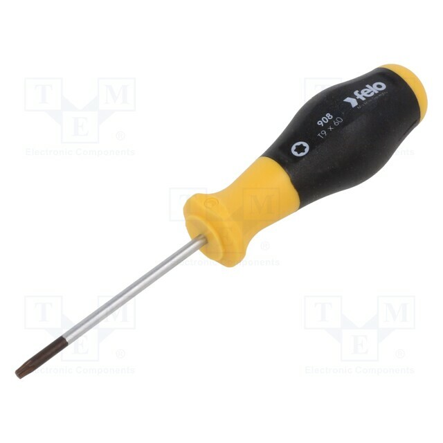 FELO Screwdriver: standard; Torx®; TX09 |