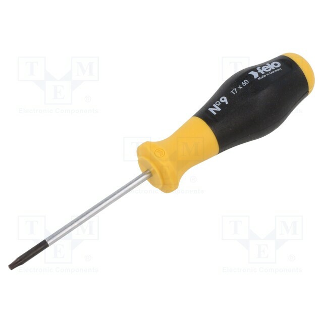 FELO Screwdriver: standard; Torx®; TX07 |