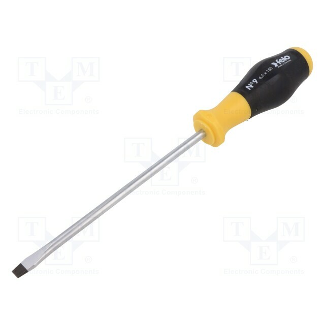 FELO Screwdriver: standard; slot; 6.5x1