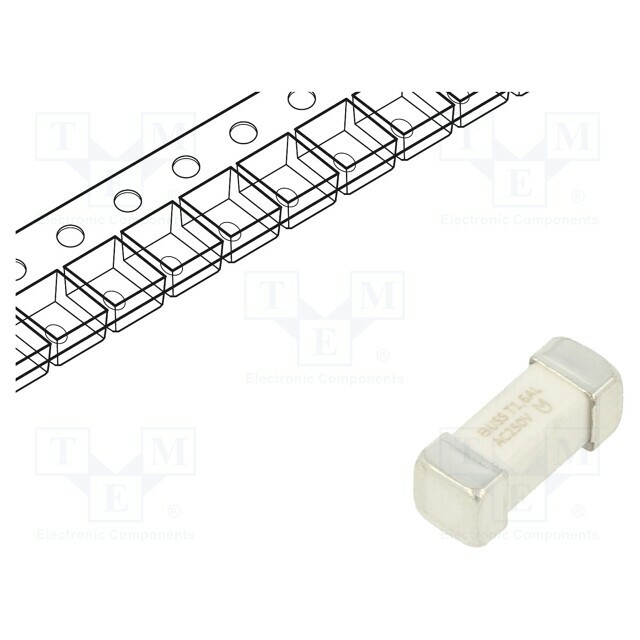 EATON/Bussmann Fuse: fuse; 12.5x4.8x4