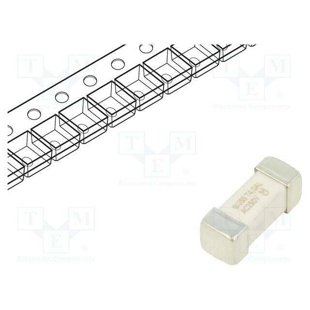 EATON/Bussmann Fuse: fuse; 12.5x4.8x4