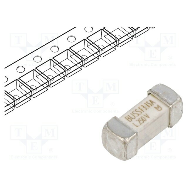 EATON/Bussmann Fuse: fuse; 12.5x4.8x4